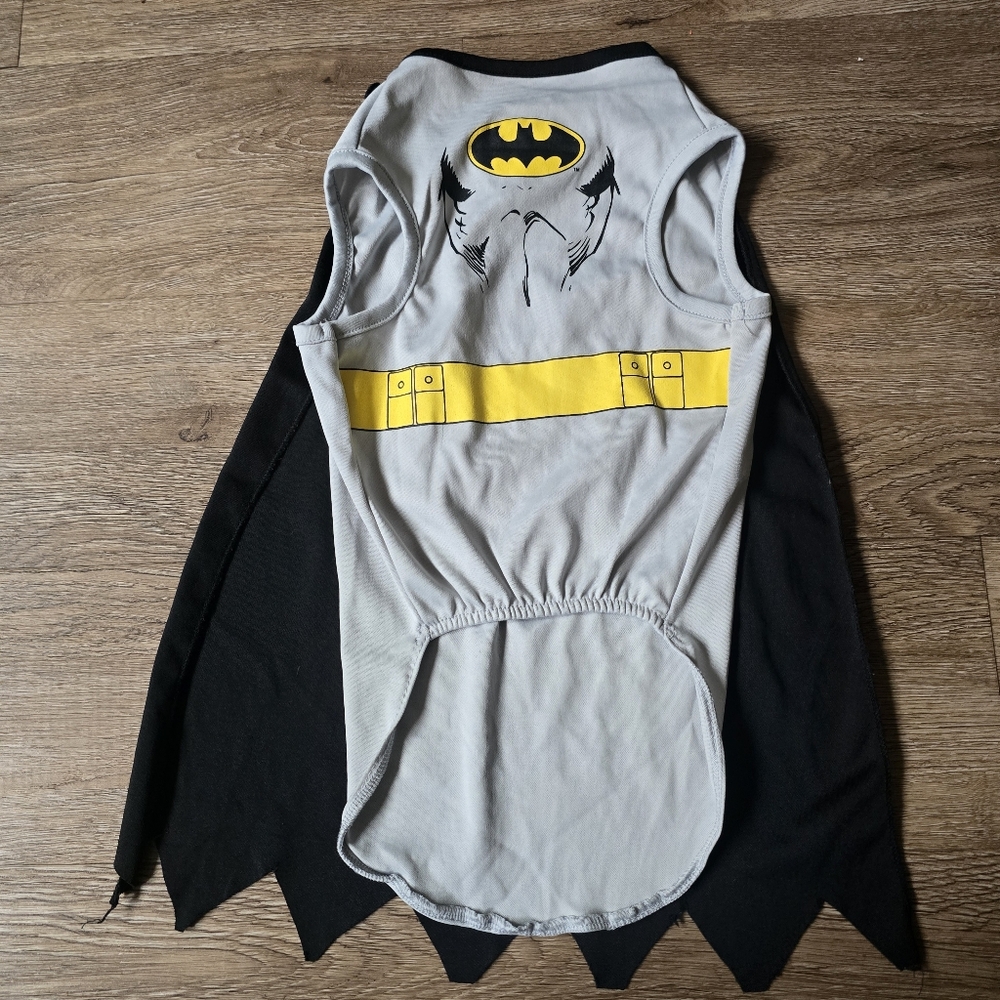 Batman Pet  Costume with Cape -